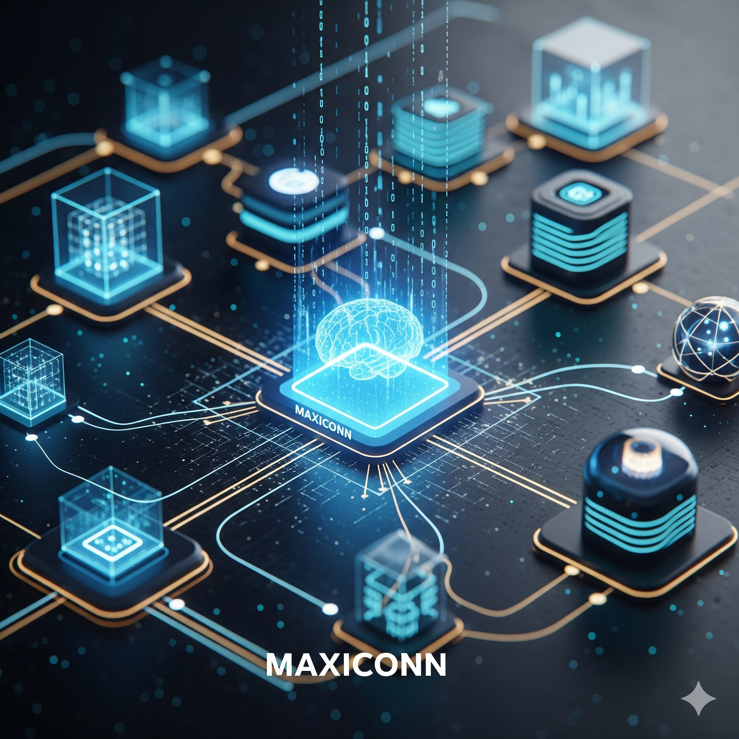 Maxiconn Technologies - Advanced AI Solutions and Digital Transformation Visualization